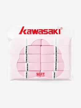 Обмотка для ракеток Kawasaki 001 P, 10шт., Розовый