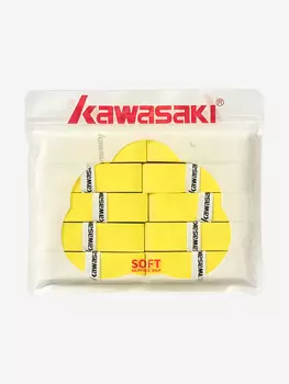 Обмотка для ракеток Kawasaki 001 Y, 10шт., Желтый
