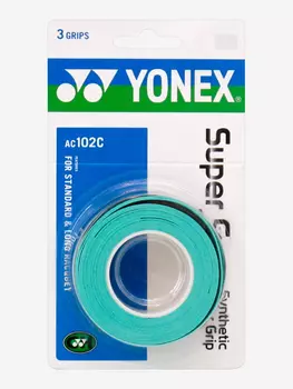 Обмотка для ракеток Yonex Super Grap AC102EX-3 TQ, 3шт., Зеленый