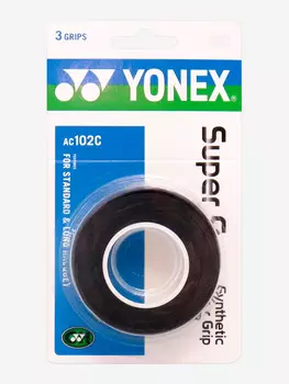 Обмотка для ракеток Yonex Super Grap AC102EX-3 BK, 3шт., Черный