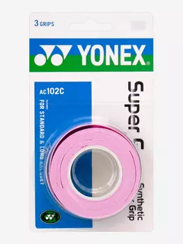 Обмотка для ракеток Yonex Super Grap AC102EX-3 FP, 3шт., Розовый