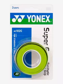 Обмотка для ракеток Yonex Super Grap AC102EX-3 СTG, 3шт., Зеленый