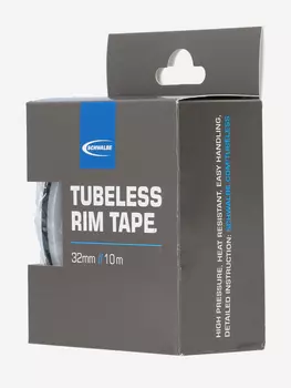 Ободная лента Schwalbe TL 32 мм, 10 м, Черный
