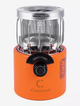 Обогреватель - плита портативный газовый Следопыт Нордик., Оранжевый