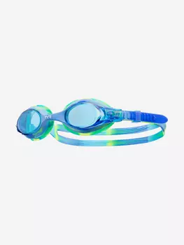 Очки для плавания детские TYR Swimple Tie Dye, Голубой