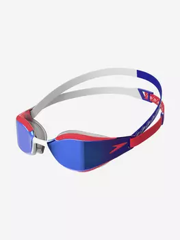 Очки для плавания Speedo Fastskin Hyper Elite Mirror, Красный