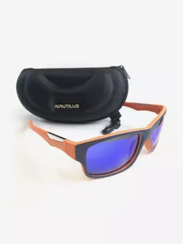 Очки поляризационные Nautilus S05 линзы ТАС REVO синие с кейсом, Синий