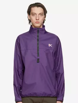 Олимпийка для мужчин District Vision Theo Half Zip Shell, Фиолетовый