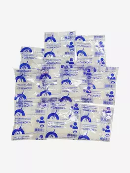 Пакет гипотермический для оказания первой помощи "Снежок" №2 (10 штук), Коричневый