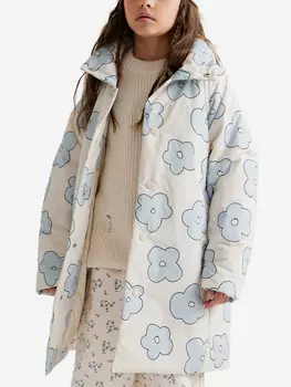 Пальто детское Happy Baby, Белый