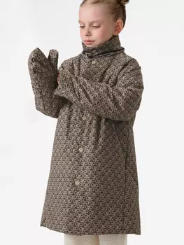 Пальто детское Happy Baby, Коричневый