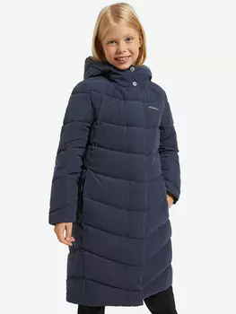 Пальто пуховое для девочек Merrell, Синий, размер 146