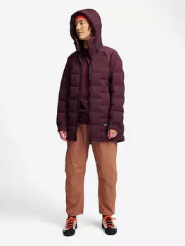 Пальто пуховое женское Mountain Hardwear Stretchdown, Фиолетовый
