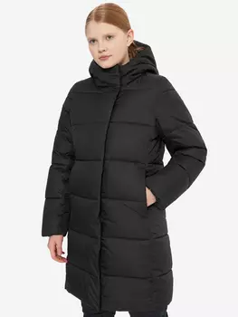 Пальто утепленное для девочек Oldos!, Черный