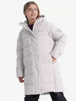 Пальто утепленное для девочек Outventure, Серый