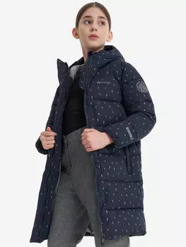 Пальто утепленное для девочек Outventure, Синий