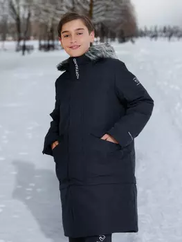 Пальто утепленное для мальчиков Northland, Черный