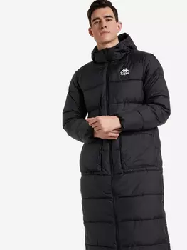Пальто утепленное мужское Kappa, Черный, размер 52