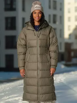 Пальто утепленное женское Columbia Pike Lake II Long Jacket, Зеленый