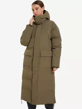 Пальто утепленное женское SHU, Зеленый