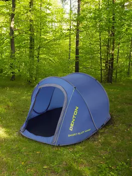 Палатка 2-местная Denton Pop Up 2 SLT, Синий
