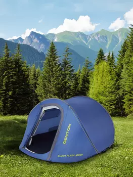 Палатка 3-местная Denton Pop Up 3 DLT, Синий