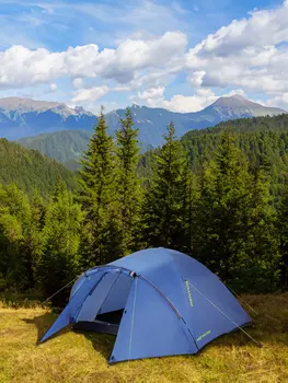 Палатка 4-местная Denton DLT-4 Plus, Синий