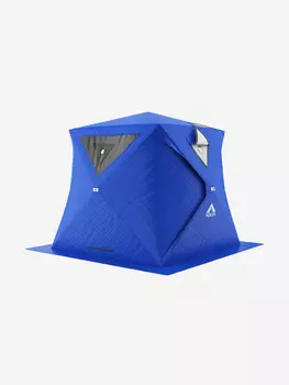 Палатка-баня МОРЖ КУБ XL для зимней рыбалки. Синий, Синий