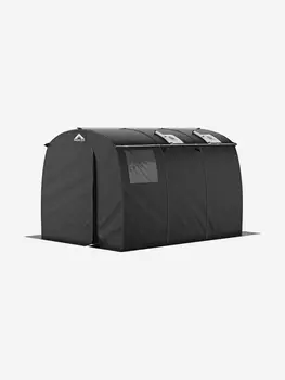 Палатка баня MORZH MAX, Черный, Черный