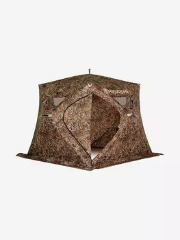 Палатка HIGASHI Camo Pyramid Pro, Коричневый