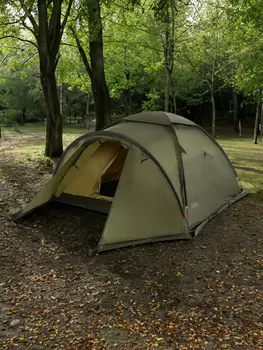 Палатка рыболовная 3-местная Geotech Burbot 3, Зеленый