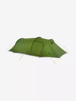 Палатка 3-местная Naturehike Opalus 3, нейлон 20 D, футпринт, зеленая, Зеленый