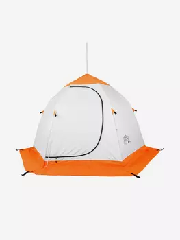 Палатка-зонт КЕДР-3 для зимней рыбалки на льду Кедр, Оранжевый