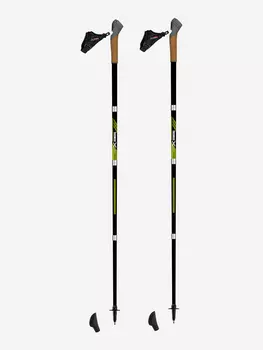 Палки для скандинавской ходьбы KV+ IBEX TRAIL Clip\QCD, Черный