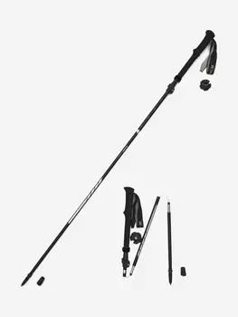 Палки треккинговые ASTRA-Z POLE, черный, Черный