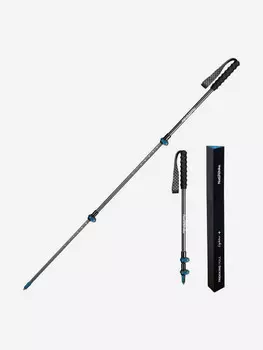 Палки треккинговые, карбон, ST10, голубые, для ходьбы (2 шт.), Синий
