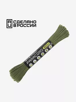 Паракорд 275 (мини) CORD nylon 30м RUS (moss), Зеленый