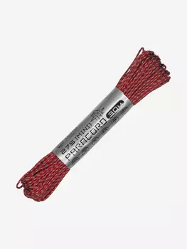 Паракорд 275 (мини) CORD nylon 30м RUS световозвращающий (red), Красный