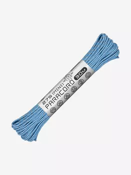 Паракорд 275 (мини) CORD nylon 30м RUS световозвращающий (carolina blue), Голубой
