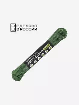 Паракорд 275 (мини) CORD nylon 30м RUS (ultragreen), Зеленый