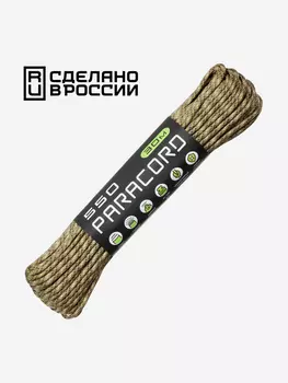 Паракорд 550 CORD nylon 30м RUS (desert), Мультицвет