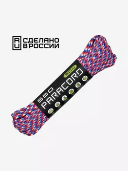 Паракорд 550 CORD nylon 30м RUS (flag), Мультицвет