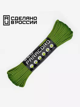 Паракорд 550 CORD nylon 30м RUS (neon green snake), Мультицвет