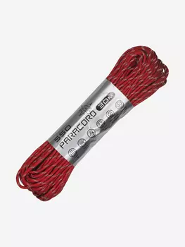 Паракорд 550 CORD nylon 30м RUS световозвращающий (red), Красный