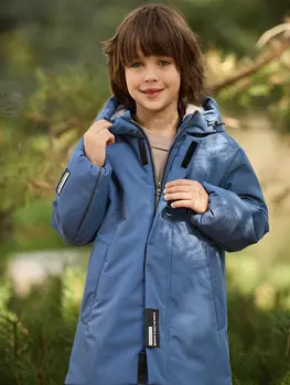 Парка для мальчика batik "Эдвин" индиго, Синий