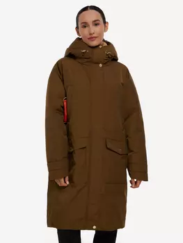 Парка женская оверсайз Luhta Hiides, Коричневый
