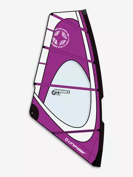 Парус для виндсерфинга Unifiber 23 Experience EVO II Dacron Complete Rig 4.0 (комплект), Фиолетовый