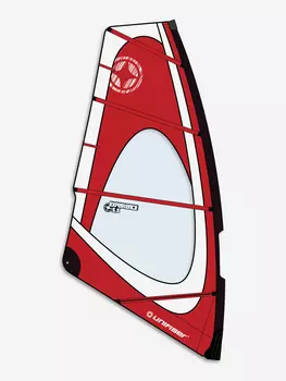 Парус для виндсерфинга Unifiber 23 Experience EVO II Dacron Complete Rig 5.5 (комплект), Красный