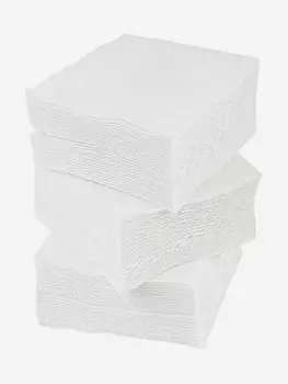 Патчи ЧИСТОGUN фланель, к.12-28, квадрат 60х60 мм, 500 шт., белый, Белый