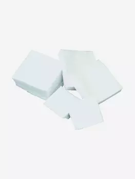 Патчи ЧИСТОGUN фланель, к.17-.20, квадрат 20х20 мм, 1000 шт., белый, Белый